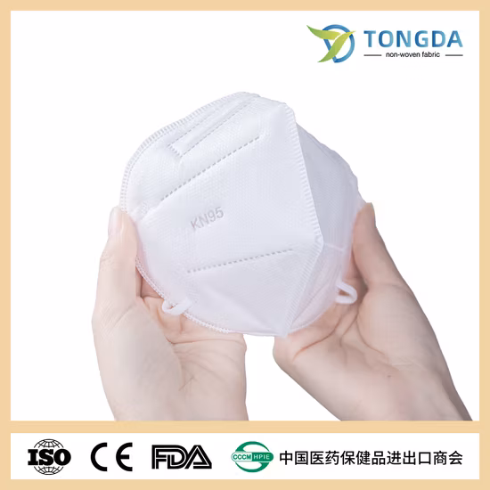 3 Ply KN95 Non-Woven Disposable Non Protective Surgical Medical Face/Facial Mask for Adult