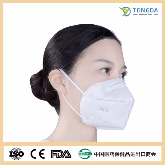 3 Ply KN95 Non-Woven Disposable Non Protective Surgical Medical Face/Facial Mask for Adult
