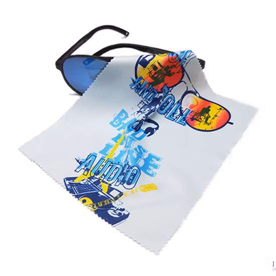 Digital Printing Cleaning Cloth for Eyeglass, Mobile Phone, Promotion Glasses Cleaning Cloth