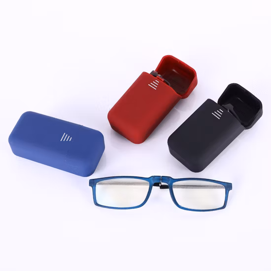 Wholesale High Quality Eyewear Case Custom Logo Optical Metal Glasses Case